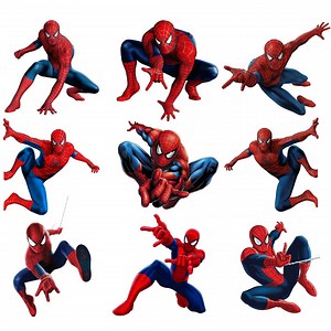 Spiderman Png Bundle, Spiderman Clipart Set, 9 Pack Png, Instant Download - Etsy