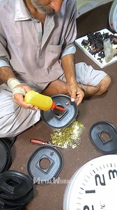 670K views · 6.2K reactions | How Traditional Antique Wall Clock Are Made in Factories | Metal Workers | Facebook