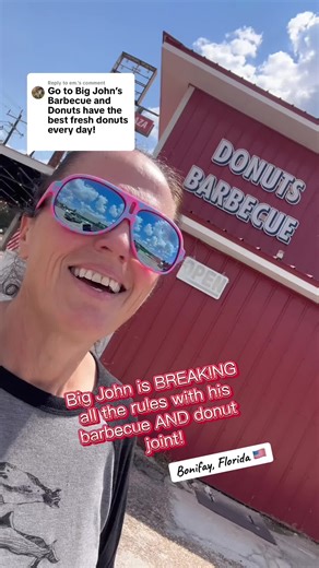 BBQ and Donut Combo in Bonifay, Florida