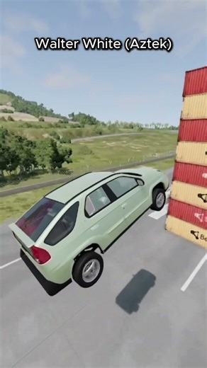 Breaking Bad Cars VS 8 Containers 🧪 | BeamNG.drive