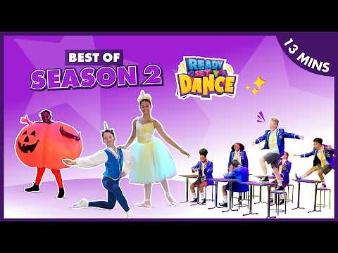 Best of Season 2 with the Kid Crew | Kids Songs & Dance Compilation | Ready Set Dance