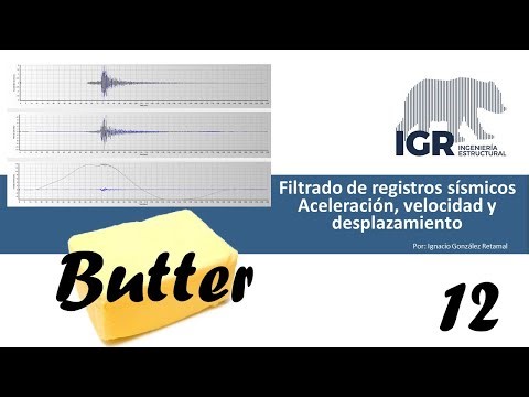 Registro Sísmico Filtrado Butterworth Matlab y comparación Seismo Signal