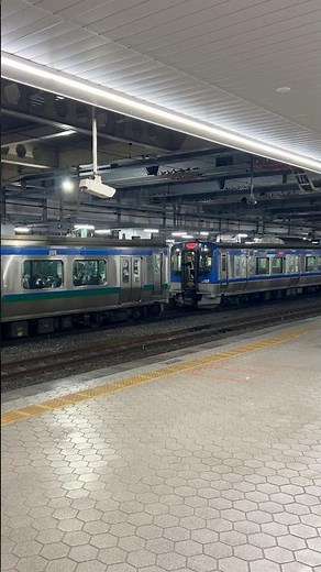 仙台駅 仙台空港アクセス線の連結作業 #仙台 #鉄道