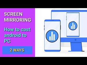 How to see my phone screen on my computer. Screen mirroring, cast android to PC.