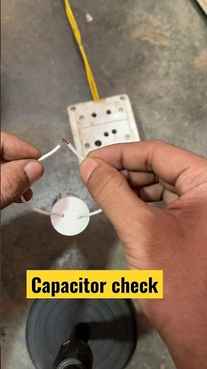 How to check ceiling fan capacitor |Ceiling fan ka capacitor kaise check kre #shots #howto #how