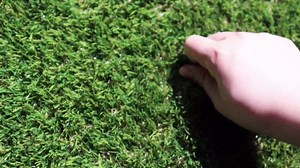 Heyroll Natural Artificial Grass Turf 4 FT x 10 FT, Customized Sizes Thick Faux Grass, 1.38" Indoor Outdoor Garden Rug Landscape Carpet Lawn Synthetic Fake Grass Mat