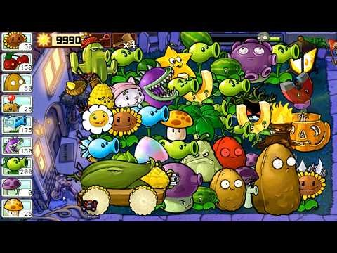 PVZ MOD MENU | Giant Plants vs Zombies – Survival Night #4