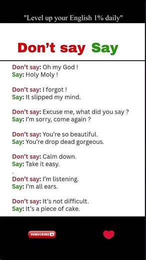 Speak better English 💪 V2 #englishforbeginners #easyenglisheveryday#english #shorts