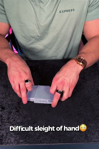 Crazy sleight of hand #cardistry #cardgame #cool #viral #skills #cardtrick #sleightofhand #magician