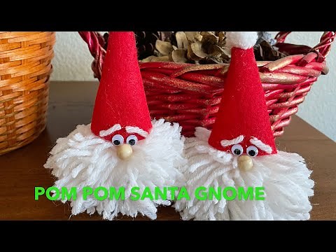 Pom Pom Santa Gnome