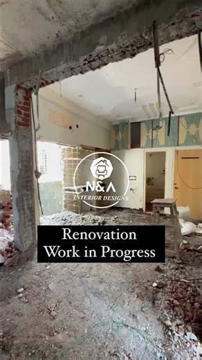 Transforming spaces! 🏠✨ Home renovation underway! Stay tuned! #HomeRenovation #DreamHome