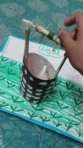 simple machines Pulley well project #well