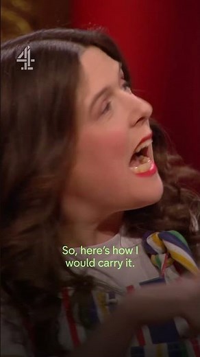 Rosie Jones brings something familiar to Greg Davies #Taskmaster