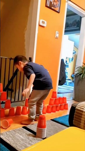 Cup Stacking Challenge
