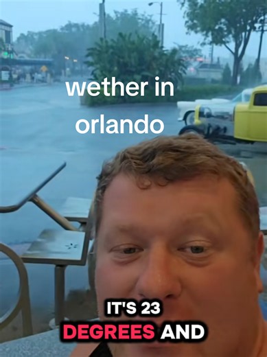 weather in orlando. the rain has arrived. and we love it ❤️🇺🇸#usa #florida #orlando #rain #storm