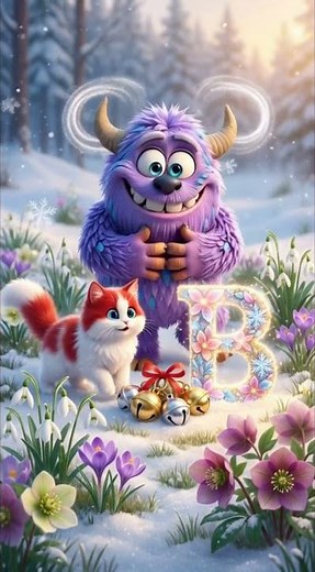 🎄 Fun Christmas cat A to F remix song for kids!