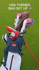 USA BAG SET UP | @tdunngolf bag is Fourth of July approved from the Americana GEN2 SL2 and USA head covers. | Stitch Golf