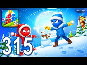 Stickman Party - Gameplay Part 315 Random Funny MiniGames 1 2 3 4 Plyer Free New Update Adventure
