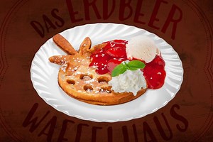 Waffeln, Waffeln, Waffeln... mit Sahne, mit Eis, mit Erdbeeren oder doch mit ALLES?? 😉😋 Wer war schon Gast in unserem neuen #Waffelhaus in Rövershagen?? | Karls Erlebnis-Dorf