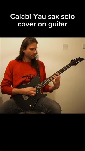 James Monteith on Instagram: "Calabi-Yau one take sax solo on guitar, along with guitar faces! This was an attempt to cover @chrisbarretto 's awesome Calabi-Yau saxophone solo, on the Altered State album, as something to do in COVID times. Fun facts- I wore a mask in the version I posted on YouTube, not to make any statement, but to hide my stupid guitar faces. I've now come to terms with my face so posting this version mask free. The drums are live by @jaytesseract , taken from something he did