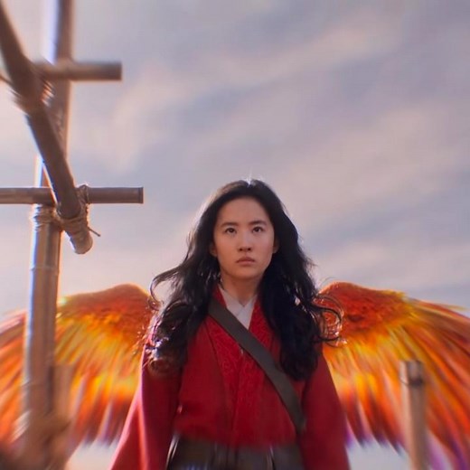 MULAN faced the enemy by herself 😱‼️#movieclips #mulan