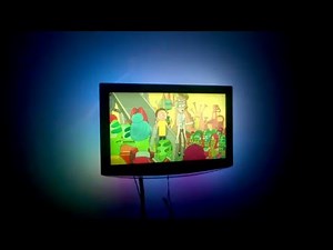 Ambilight - Arduino + Adalight + Ambibox + WS2812 + Samsung 32"