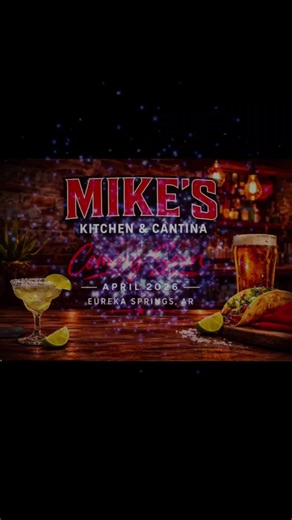 🍻 Mike’s Kitchen & Cantina is bringing the ultimate sports bar experience to Eureka Springs, Arkansas this April 2026. Expect: 🍺 Ice-cold drinks & signature cocktails 📺 All the biggest games on giant screens 🍔 Delicious eats for every mood 🎶 Live events unforgettable vibes 🎤￼ karaoke & live Music 🏈 Wall-to-wall games 🌮 Next-level cantina eats 🔥 Big energy. Big screens. Big nights. This isn’t just another bar. It’s where game day lives. 📍 Eureka Springs, Arkansas 📅 Opening April 2026 �