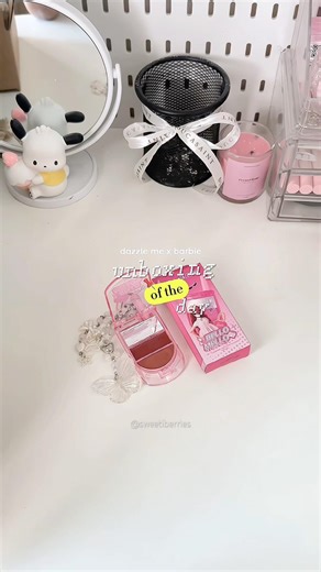 dazzle me x barbie, limited edition. #dazzleme #liptintviral #lipstick #barbie