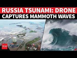 Russia Tsunami: FIRST Drone Footage Shows Kamchatka Peninsula Submerged; Mammoth Waves Roar