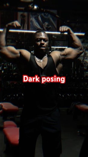 Dark posing #motivation #aestheic #ytshorts #bodybuilding #fitness