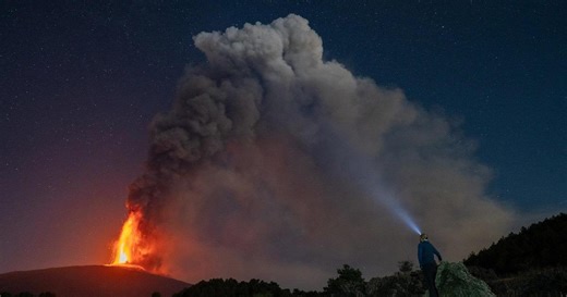 Mount Etna eruption disrupts Malta-Sicily flights