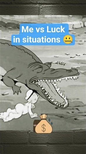 Trying your luck #relatable #cartoon #popeye #genz