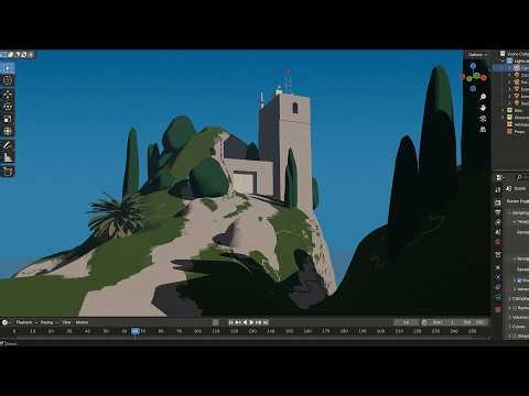 My Illustration Style with Blender's Compositor
