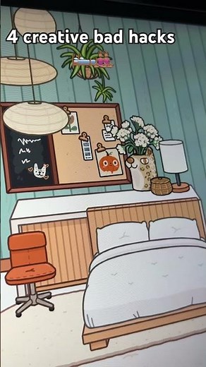 4 Bed Hacks you NEED to try in Toca Boca! ✨ #tocaboca #tocalifeworld