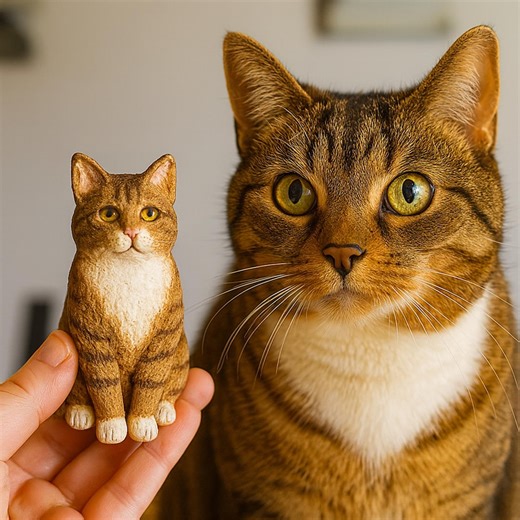 Personalized Clay Cat Wedding Cake Topper, Custom Pet Figurine,dog Birthday Gift - Etsy