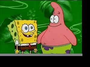 spongebob backwards