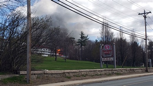 Red Jacket resort in NH closed after massive fire