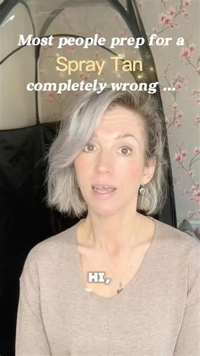The MOST Important Spray Tan Tip | Exfoliate!