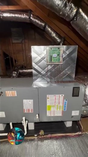 Air handler install, 2 zone all new duct work