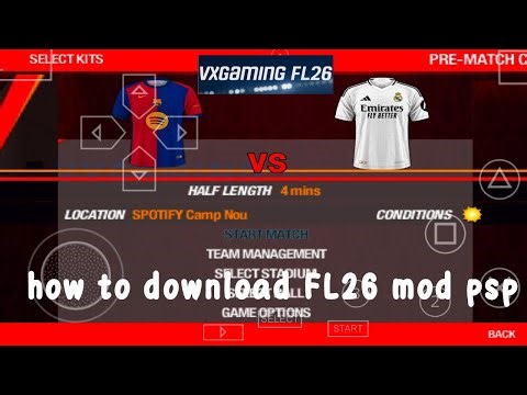 HOW TO DOWNLOAD FIFA 14 FL26 MOD (PPSSPP EMULATOR)