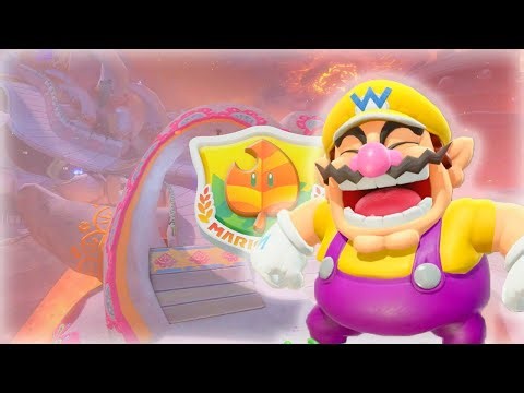Mario Kart World - Leaf Cup 50cc (Wario Gameplay)