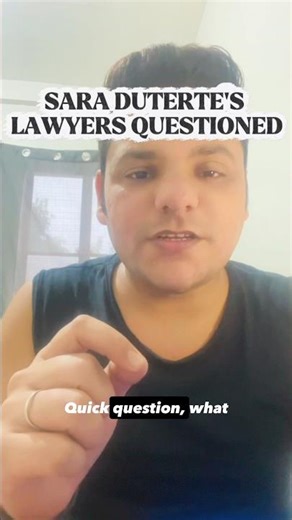 Sara Duterte Lawyers Under Review? Conflict of Interest Question Explained