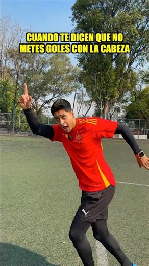 Golazo con la cabeza ⚽️ #soccerlife #futbol #soccermemes