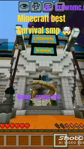 Minecraft best survival smp join now 🤯 #bome #minecraft #server #survival #smp #gaming #subscribe