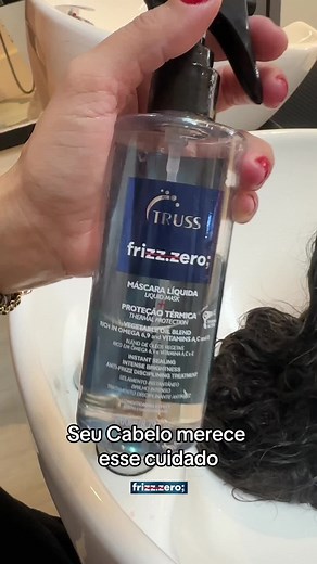 Máscara Líquida TRUSS FRIZZ ZERO: Cuidado Intenso para Cabelos