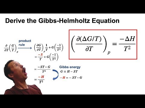 Gibbs-Helmoltz Equation Derivation || Fully Explained 💪