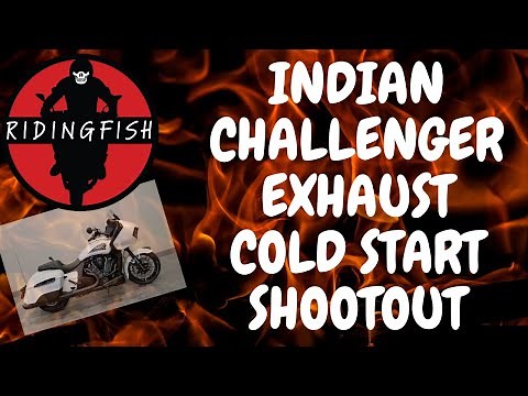 Indian Challenger aftermarket exhaust comparisons!