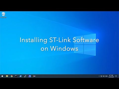 Installing ST-Link Software on Windows