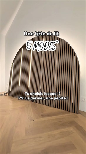 On l’a fabriquée de A à Z avec des panneaux acoustiques et deux rubans LED dynamiques !Pas d’inquiétude : les rubans ont plein de modes différents contrôlables à la télécommande, mais nous, on préfère rester sur l’éclairage classique (le Mode 5)😜#decomaison #tetedelit #led #ledlights #homedecor #maison #chambre #renovationproject #light #autorenovation #renovationmaison #renovation #grange | Renovacile