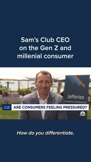 Chris Nicholas, Sam’s Club CEO, speaks on why the company resonates with younger generations. | CNBC